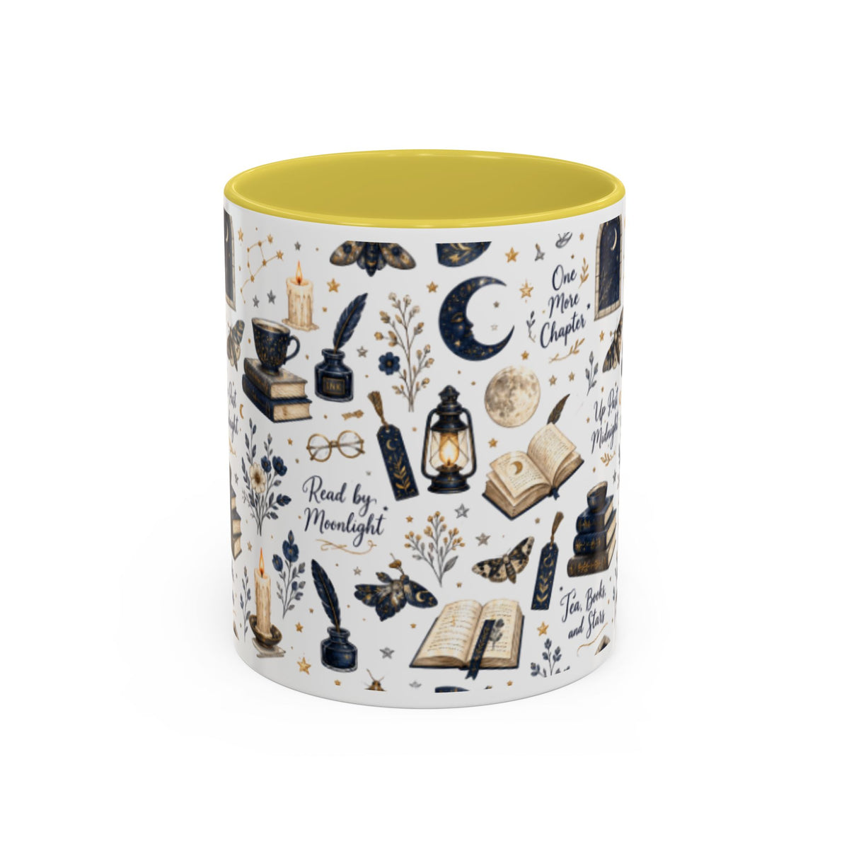 Mystic Reader Coffee Mug β Read by Moonlight 11oz/15oz